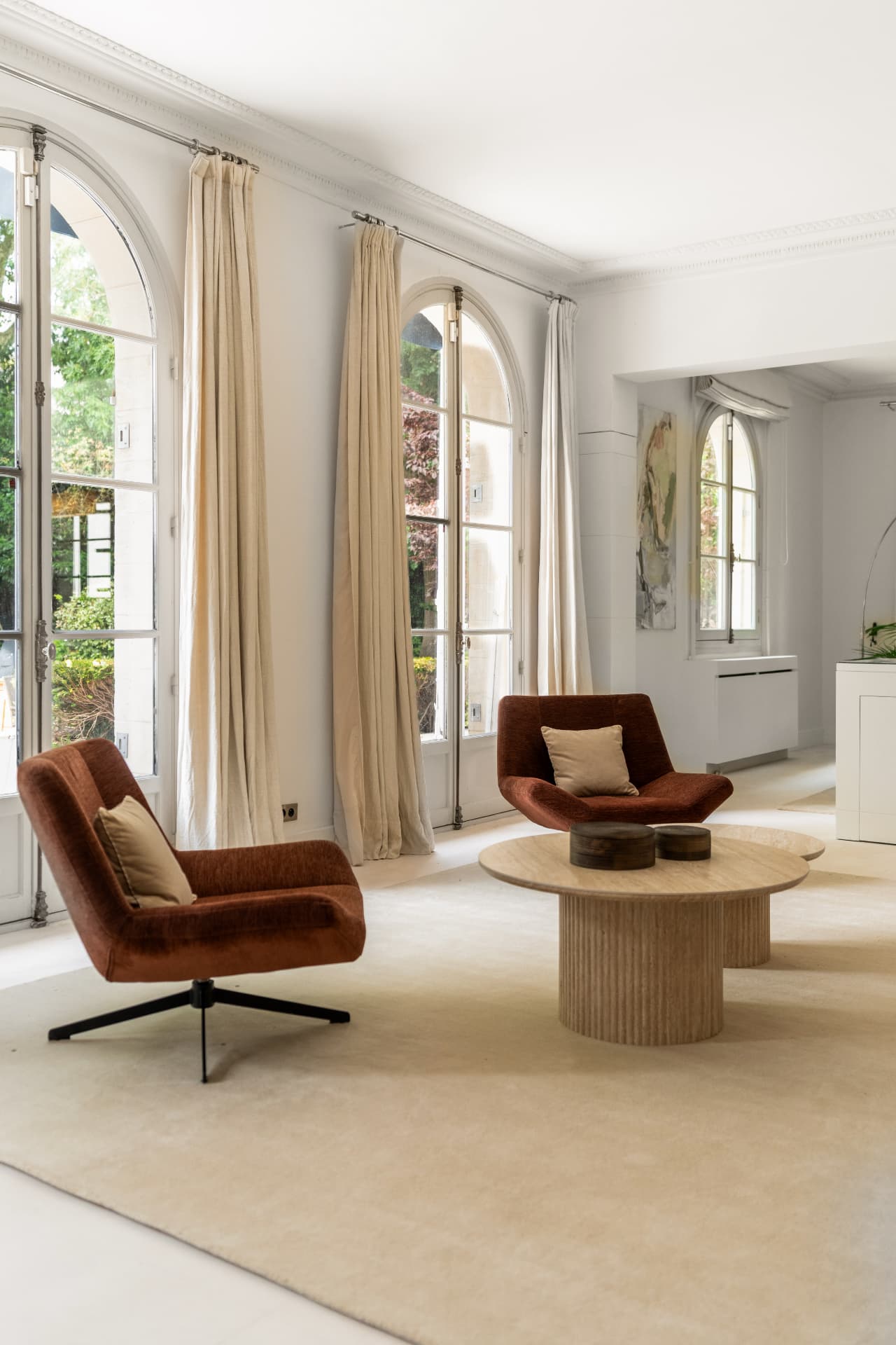 The drawing room at Villa Windsor